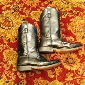 🎉HP!🎉 Vintage Laredo Leather Western boots, Black